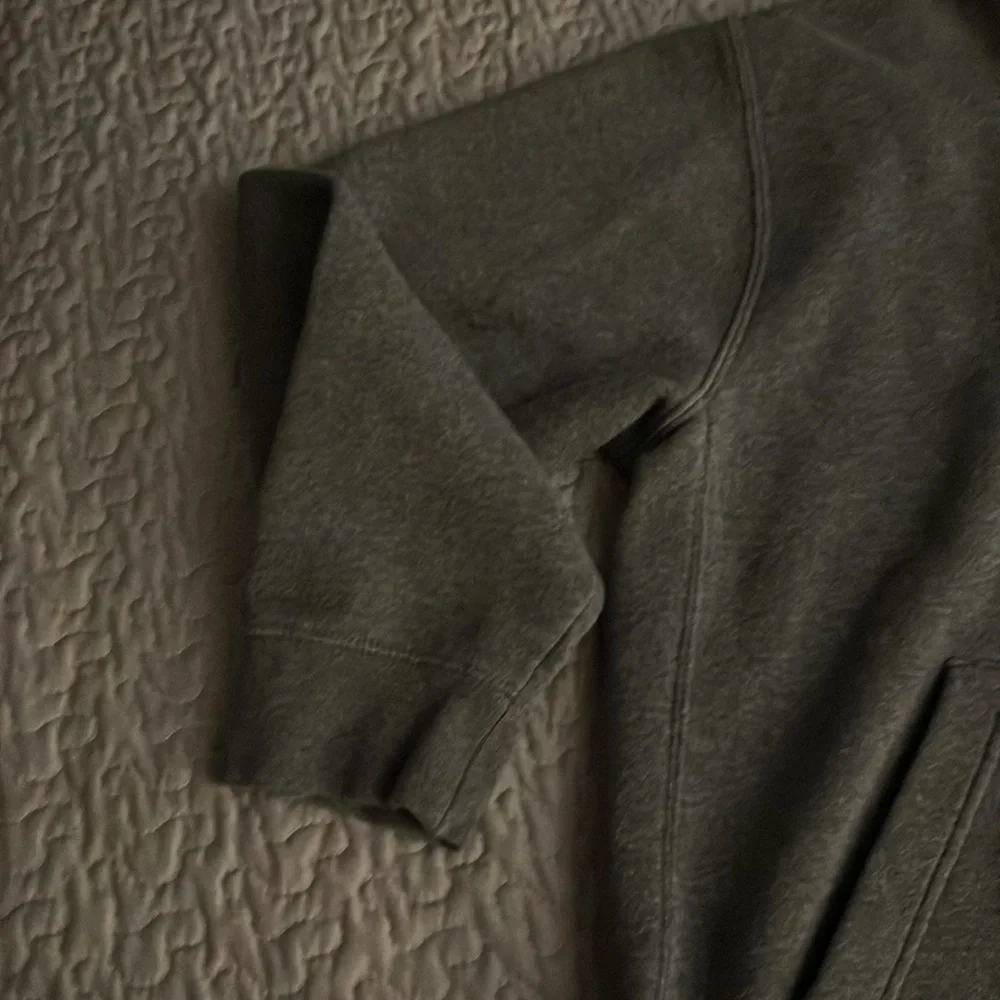 Nike Men's Charcoal Fleece Hoodie - Picture 6 of 8